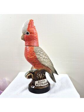 1979 Jim Beam South Australia Galah Cockatoo Decanter Regal China Empty Bottle